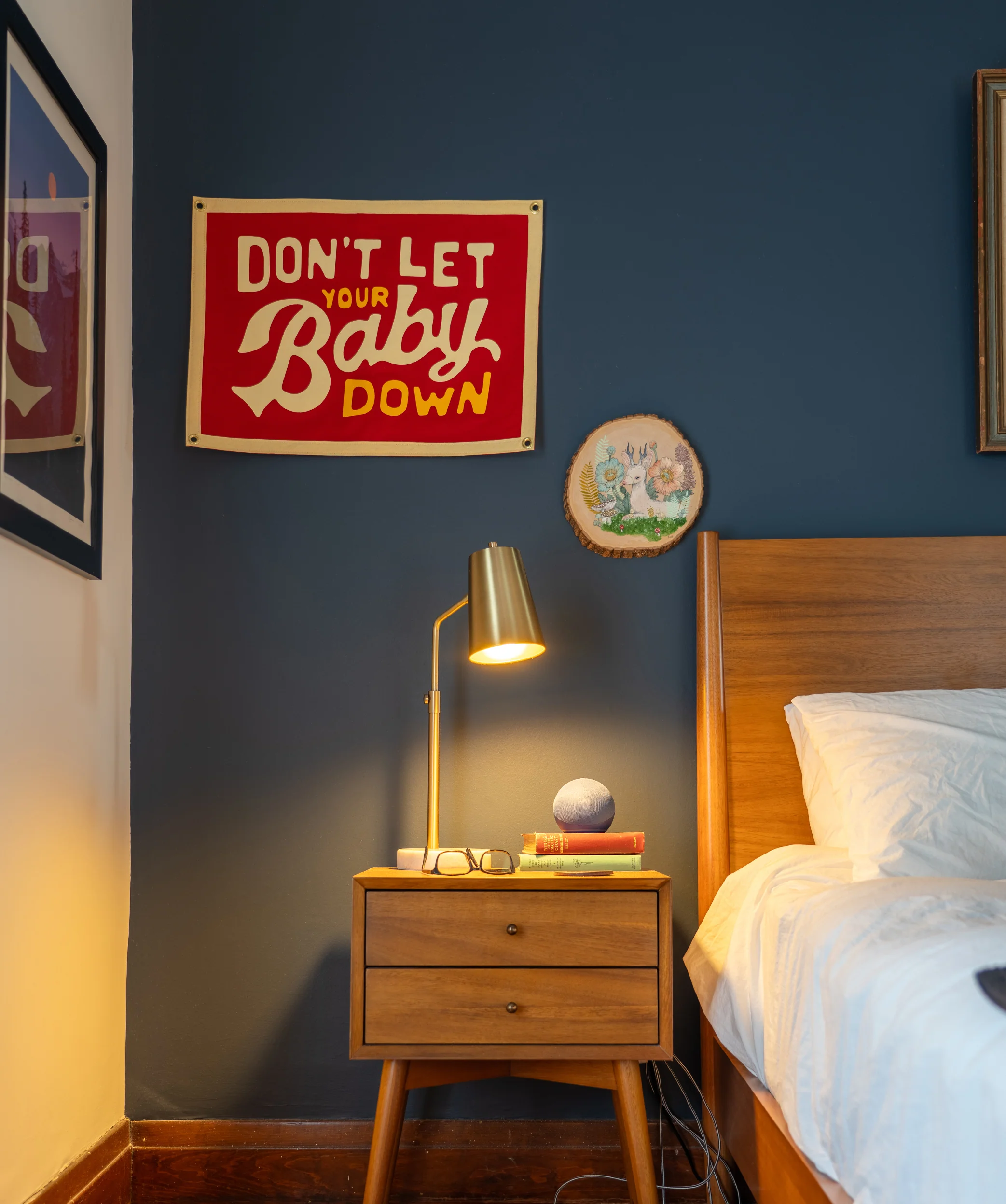 Don't Let Your Baby Down Camp Flag • John Prine x Oxford Pennant - Image 2