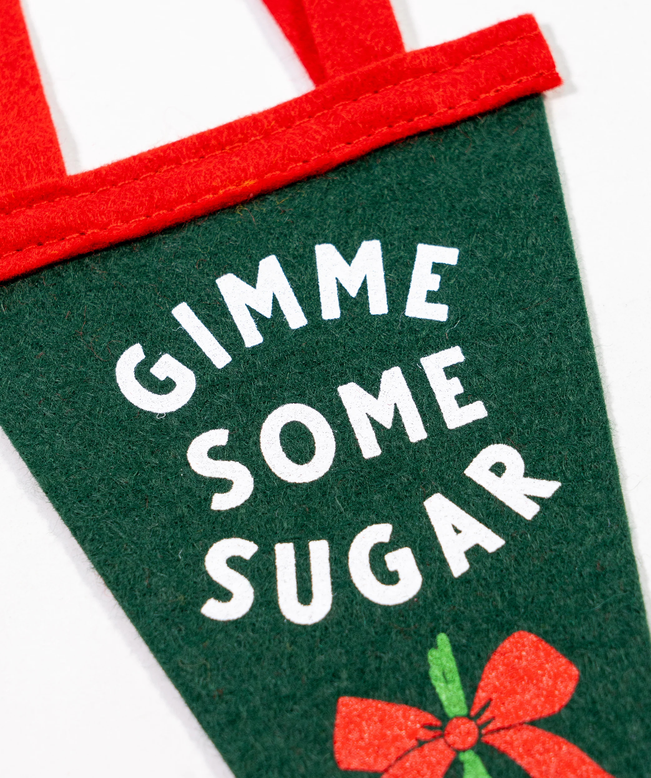 Gimme Some Sugar Mistletoe Mini Pennant - Image 4