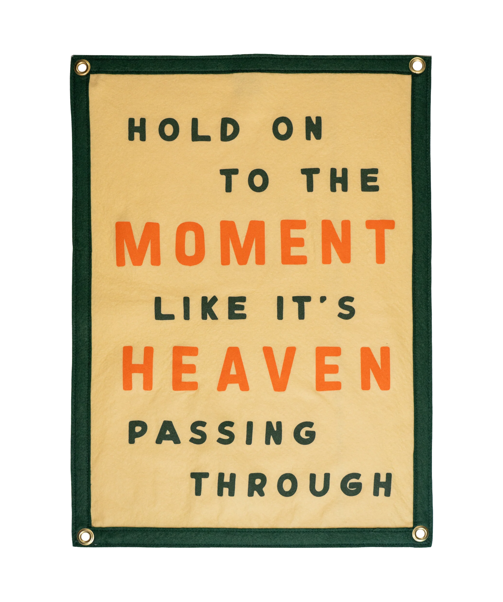 Hold On To The Moment Like It's Heaven Passing Through Camp Flag • Turnpike Troubadours x Oxford Pennant
