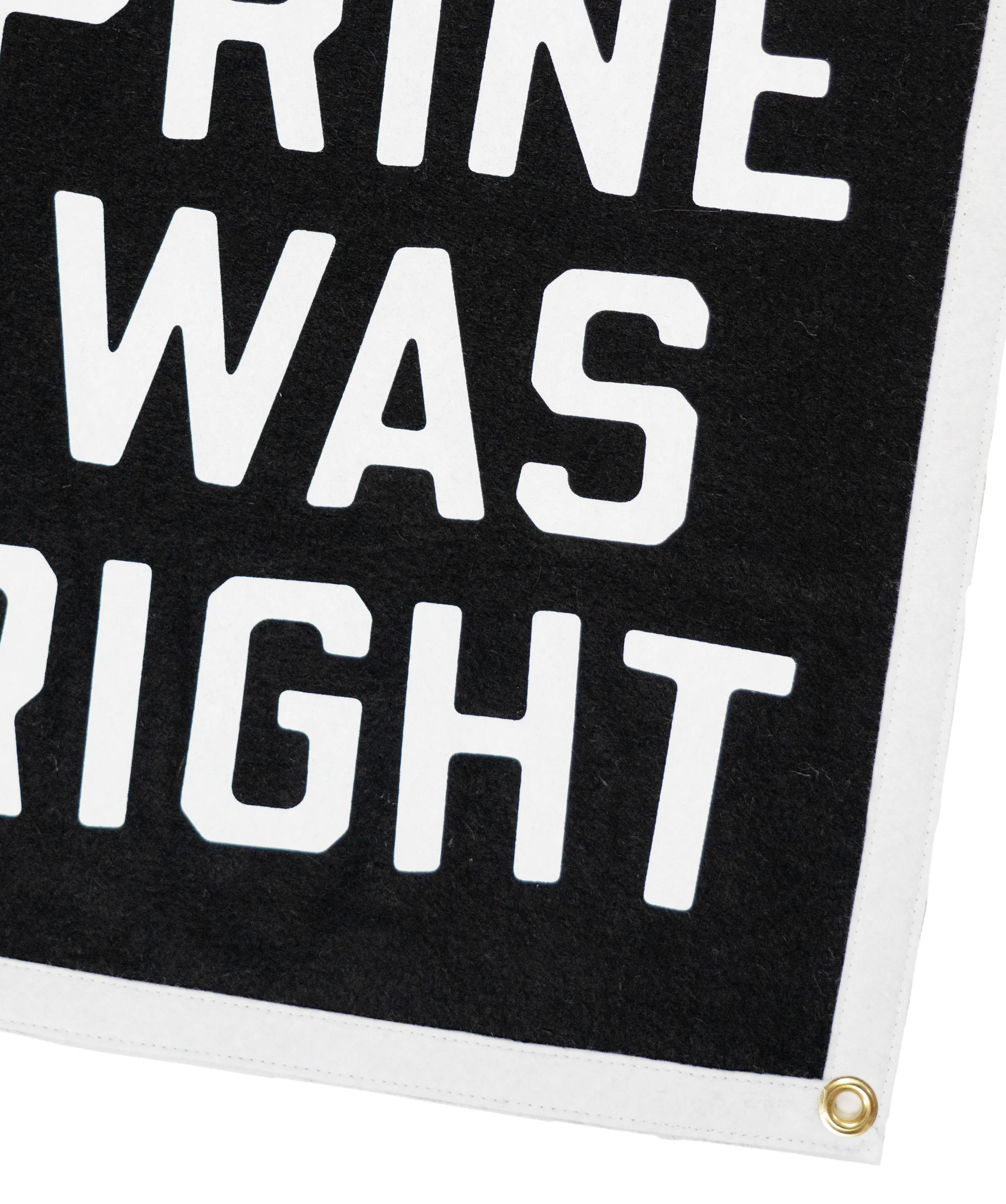 John Prine Was Right Camp Flag • John Prine x Oxford Pennant - Image 5