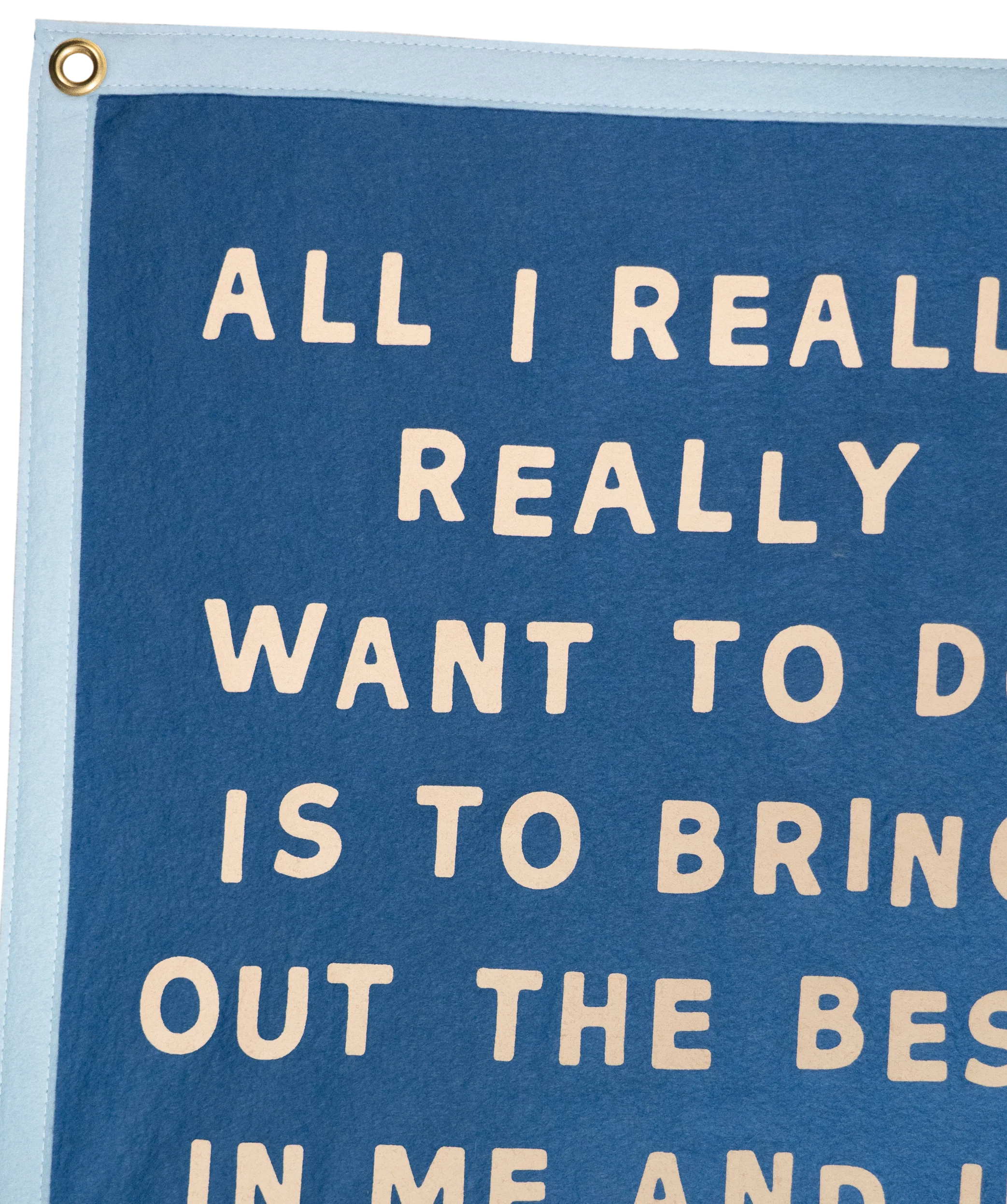 Joni Mitchell All I Want Camp Flag - Image 3