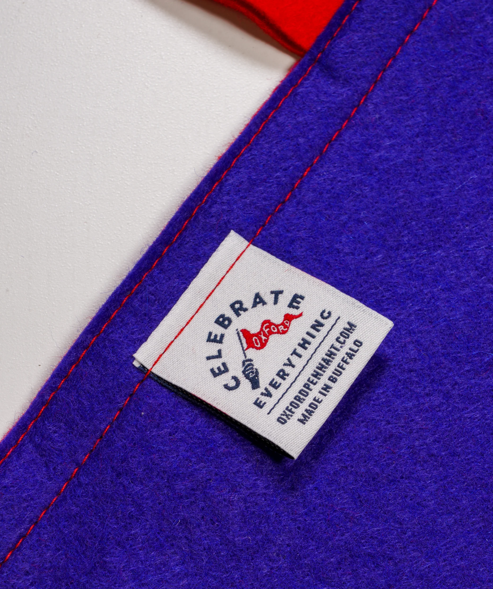 Let's Go Buffalo Pennant (Blue and Red) - Image 5