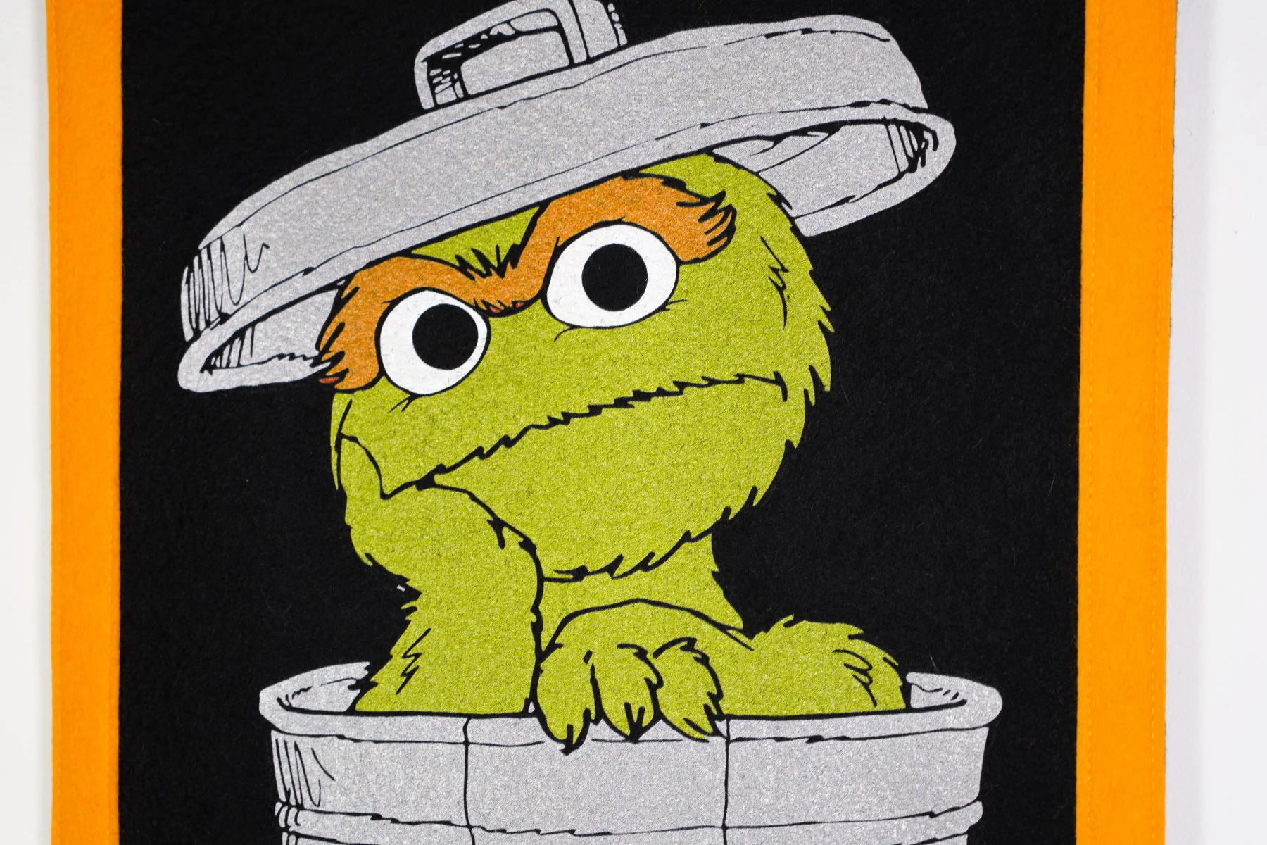Oscar the Grouch Camp Flag • Sesame Street x Oxford Pennant - Image 3