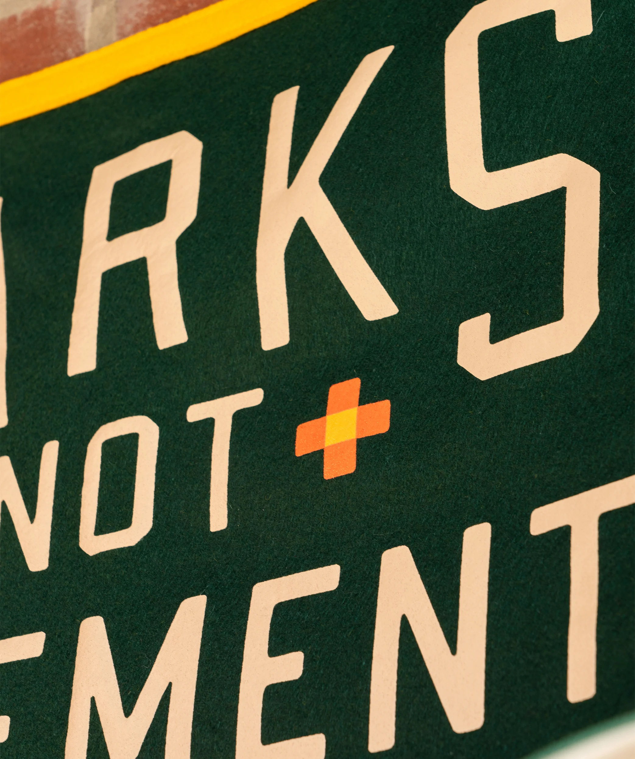 Parks Not Pavement Camp Flag - Image 6