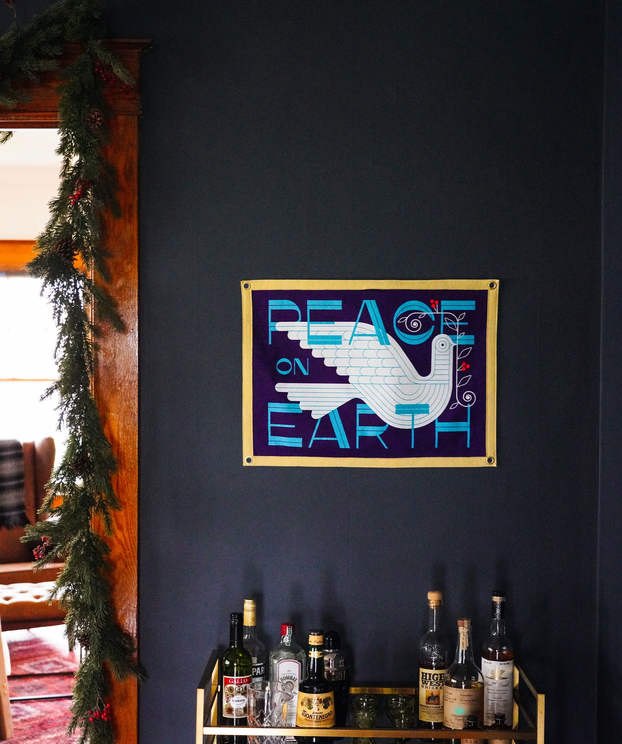 Peace On Earth Camp Flag • Invisible Creature x Oxford Pennant - Image 5