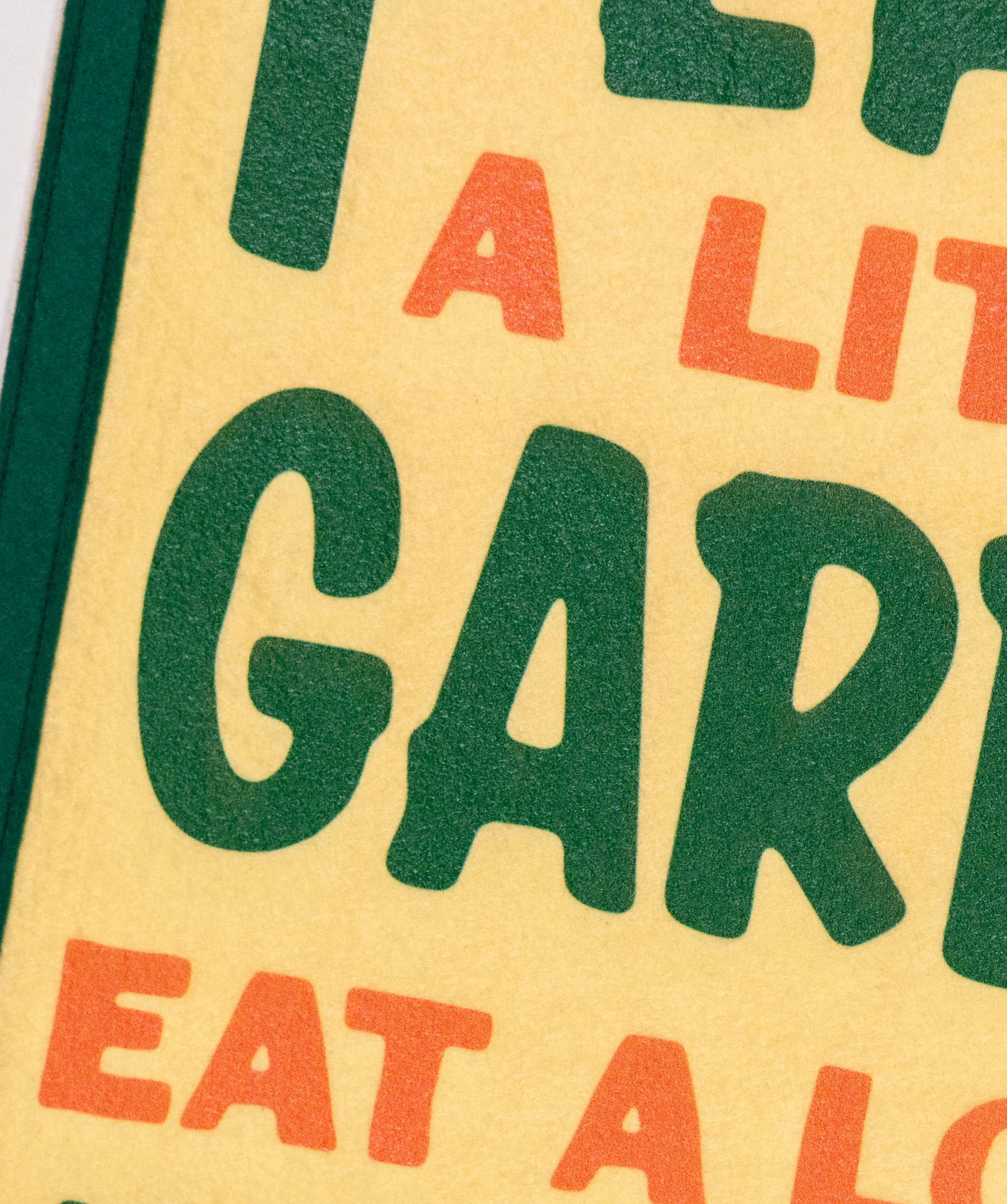 Plant A Little Garden Eat A Lot Of Peaches Camp Flag • John Prine x Oxford Pennant - Image 4
