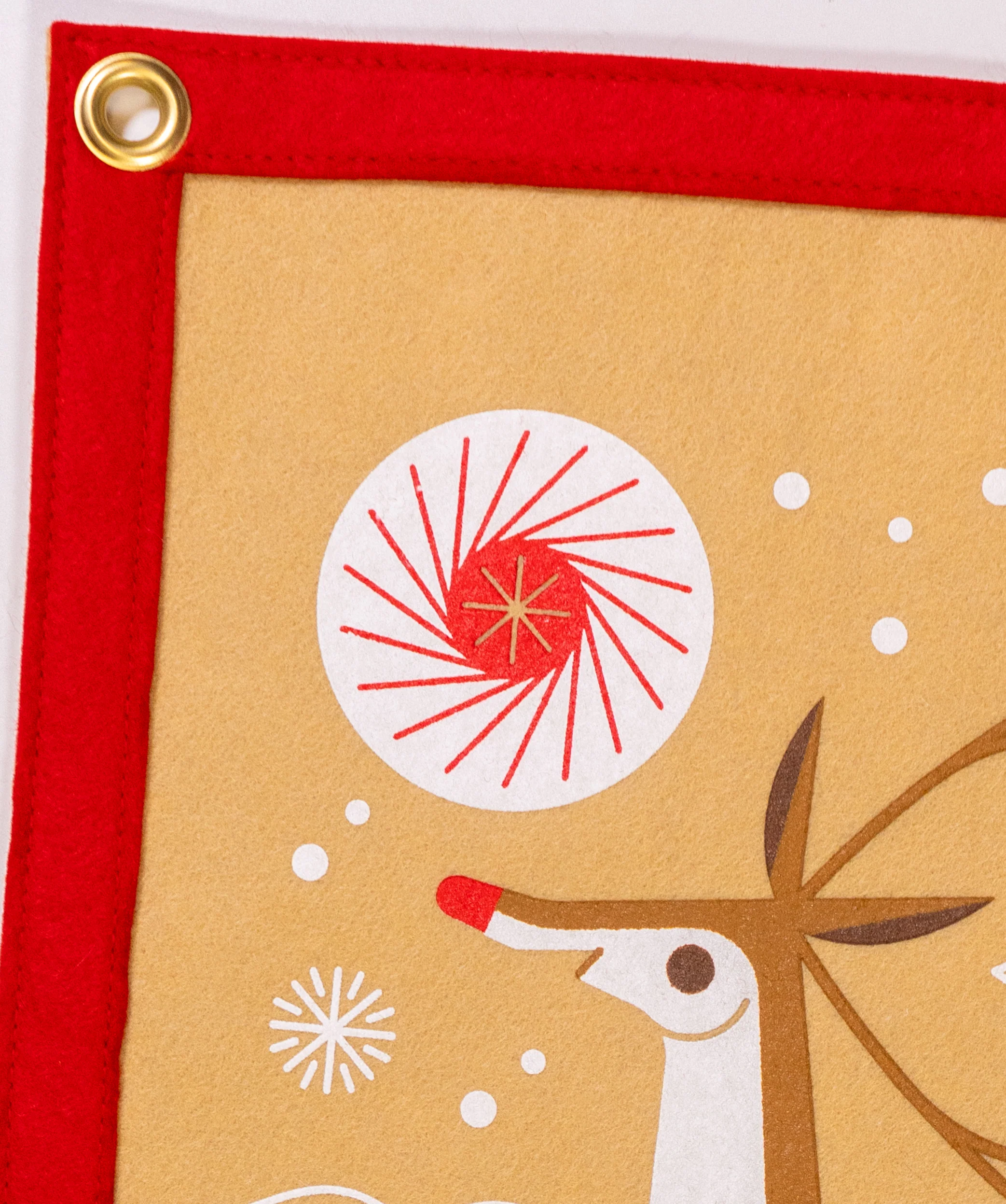 Season's Greetings Camp Flag • Invisible Creature x Oxford Pennant - Image 3