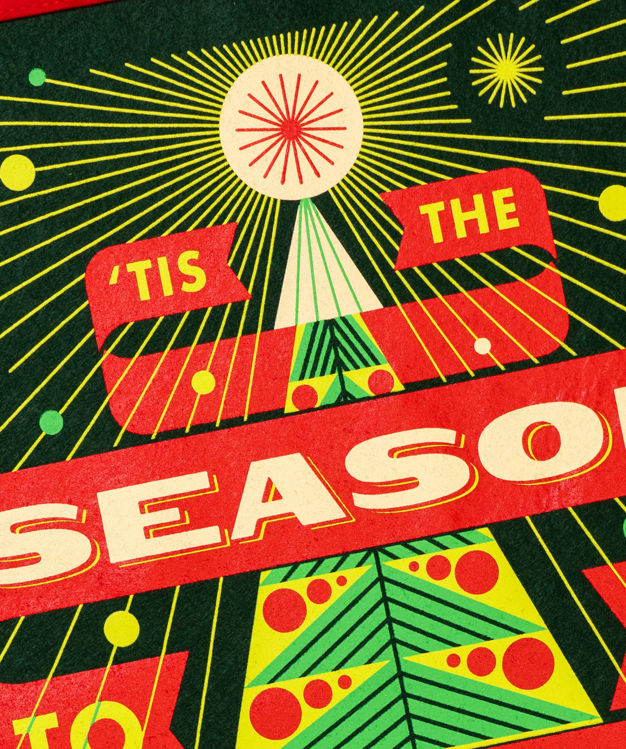 Tis the Season To Be Jolly Camp Flag • Invisible Creature x Oxford Pennant - Image 3