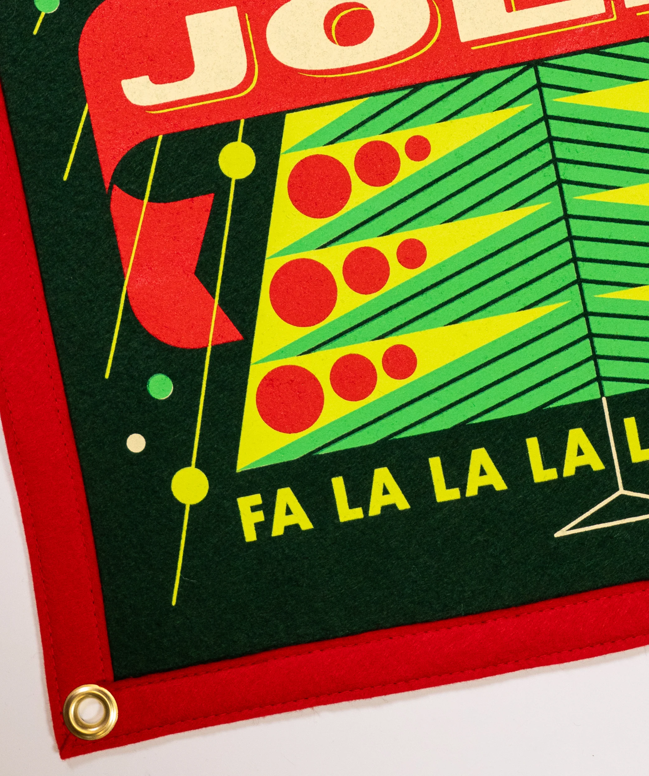 Tis the Season To Be Jolly Camp Flag • Invisible Creature x Oxford Pennant - Image 4